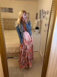 Jeansjacke Boho