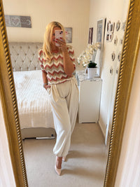Stoffhose mit Beingummizug