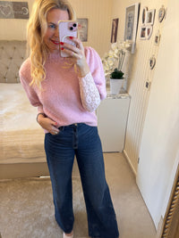 Pullover mit kurzem Ärmel