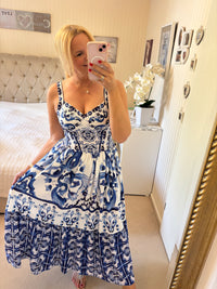 Kleid Almalfistyle