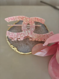 Haarspange rosa CC Größe M