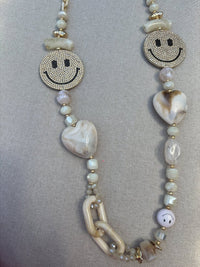 Kette mit Smileyanhänger