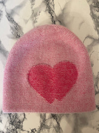 Mütze pinkes Herz