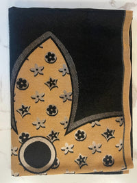 Schal Louis france beige schwarz